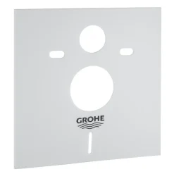 Grohe Pack WC suspendu sans bride Essence + abattant + plaque chromée + bâti Grohe