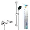 GROHE Precision Flow Mitigeur Thermostatique ensemble de douche avec barre 60cm 34800001