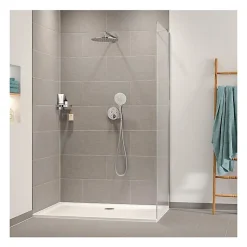 Grohe Precision SmartControl Set de douche encastrée façade thermostatique + Douche de tête + Douchette 3 jets, chrome (G34877000)