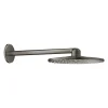 Grohe Rainshower Smartactive 310 Set douche de tête 2 jets et bras 430mm, Hard Graphite brossé (26475AL0)