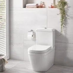 GROHE WC à poser sans bride Euro Ceramic + abattant et nettoyant