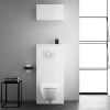 Habillage bâti-support blanc Lineo Geberit