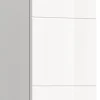 Hama - Armoire suspendue (L/H/P : 38x73x27 cm) en imitation blanc et blanc brillant profond