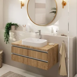 HANSGROHE Mitigeur de lavabo190 sans tirette ni vidage chromé