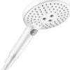 Hansgrohe Raindance Select S Douchette à main 120 3 jets, Blanc mat (26530700)