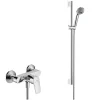 Hansgrohe Set de Douche Crometta 85 Multi / Unica' Crometta 0,65 m + Mitigeur Monocommande de Douche(71600000-Crometta4)