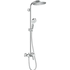 Hansgrohe Set de douche Showerpipe Crometta S 240 1jet, mitigeur mécanique (27269000)