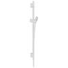 Hansgrohe Unica Barre de douche S Puro 65 cm avec flexible de douche, Blanc mat (28632700)