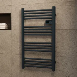 Heat-Line Sèche serviettes électrique 500W, anthracite (CERAHTLR500A)