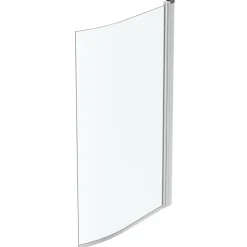 Ideal Standard Pare bain asymétrique courbé Connect Air profilé chromé