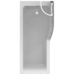 Ideal Standard Tablier baignoire frontal 1700 mm asymétrique Connect Air blanc