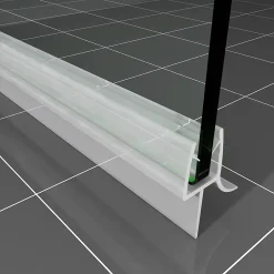 Joint de porte de douche 800mm SIRHONA pour paroi en verre de 6mm
