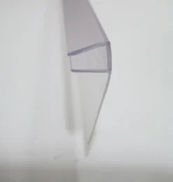 Joint d'étanchéité en F l.200 cm pour paroi de douche 5 mm, Aurlane
