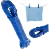 KADAX Corde à Linge Corde à Linge 20 mètres Forte avec Insert Corde de Balcon