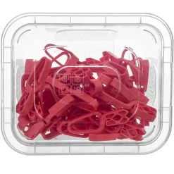KADAX Pinces à Linge Pinces à Linge Grenouilles à Linge 50 pcs + Récipient