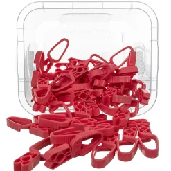 KADAX Pinces à Linge Pinces à Linge Grenouilles à Linge 50 pcs + Récipient