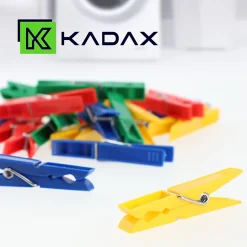 KADAX Vêtements Vêtements Vêtements Pinces à Linge 20pcs Plastique Coloré