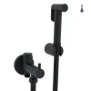Kibath Robinet WC 1 eau HYGIÈNE INTIME, NOIR MAT, en laiton