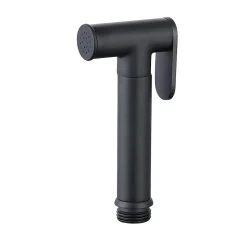 Kibath Robinet WC 1 eau HYGIÈNE INTIME, NOIR MAT, en laiton