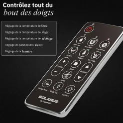 Kit Abattant WC Japonais Lavant avec eau chaude (Forme O)
