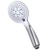 Kit de barre de douche 5 positions avec équipement NAV rond, finition chrome poli, en acier inoxydable Kibath