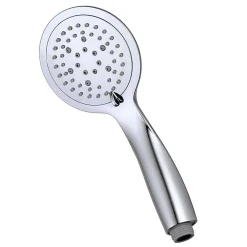Kit de barre de douche 5 positions avec équipement NAV rond, finition chrome poli, en acier inoxydable Kibath