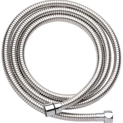 Kit de barre de douche 5 positions avec équipement NAV rond, finition chrome poli, en acier inoxydable Kibath