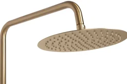 Kit de douche avec thermostat REA Lungo Gold Brush