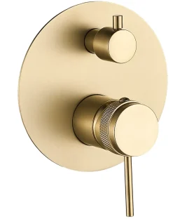 Kit De Douche Encastré Rea Lungo Grip Brush Gold + Box