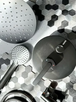 Kit De Douche Encastré Rea Ontario Titanium