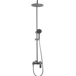 Kit De Douche Rea Avalon Titanium 50X23X153Cm