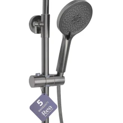 Kit De Douche Rea Avalon Titanium 50X23X153Cm