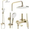 Kit De Douche Rea Avalon Gold 50X23X153Cm