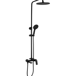 Kit De Douche Rea Avalon Black 50X23X153Cm