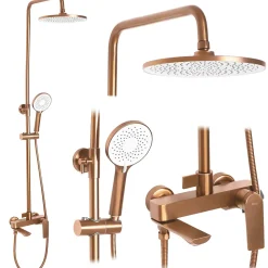 Kit De Douche Rea Avalon Brush Copper