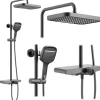 Kit De Douche Rea Bari Titanium 37X31X100Cm