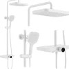 Kit De Douche Rea Bari White 37X31X100Cm