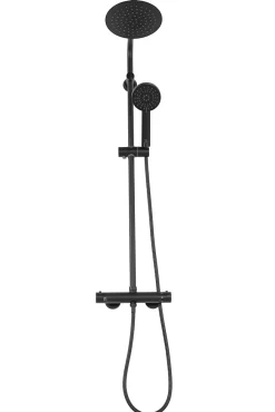 Kit De Douche Rea Bliss Thermostat Black 38,5X27,5X100Cm