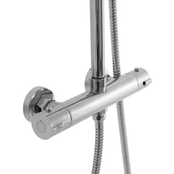 Kit De Douche Rea Bliss Thermostat Chrome 38,5X27,5X100Cm