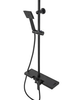 Kit De Douche Rea Bravo Black 45X40X105Cm