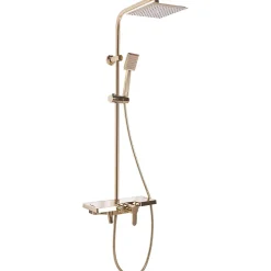 Kit De Douche Rea Bravo Gold 45X40X105Cm