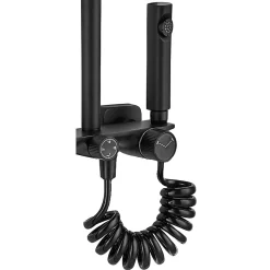 Kit De Douche Rea Helix Black 38X30X114,5Cm