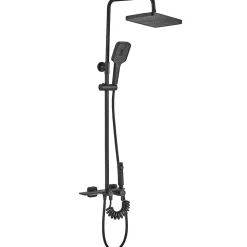 Kit De Douche Rea Helix Black 38X30X114,5Cm