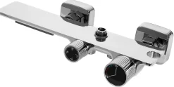 Kit De Douche Rea Helix Chrome 38X30X114,5Cm