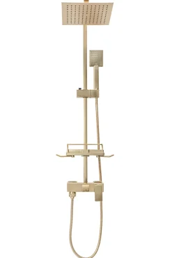 Kit De Douche Rea Jack Brush Gold 45X21,5X102Cm