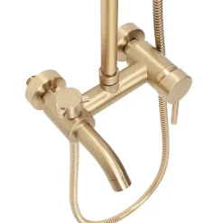 Kit De Douche Rea Luis Brush Gold 45X21X100Cm