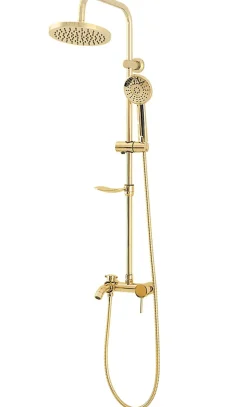 Kit De Douche Rea Luis Gold 45X21X100Cm
