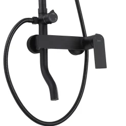 Kit De Douche Rea My1902-77B Storm Black 19X23X136Cm