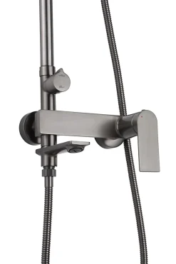 Kit De Douche Rea My1902-78H Storm Titanium 19X23X136Cm