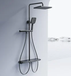 Kit De Douche Rea Pedro Thermostat Titanium